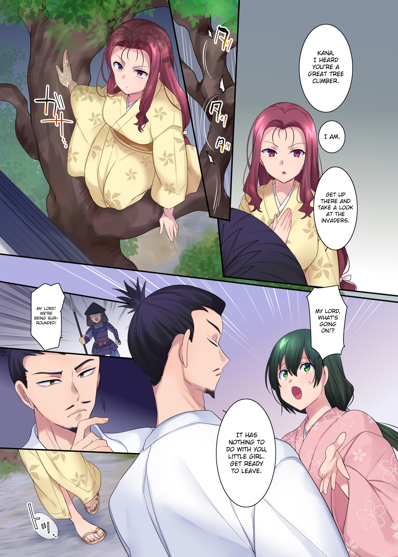 Hentai Manga Comic-Honnoji Transformation ~Nobunaga was Turned into a Girl~-Read-7